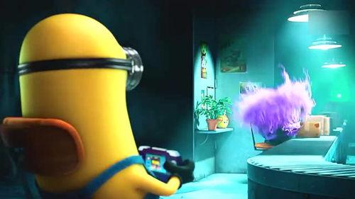 微信小黄人吃瓜